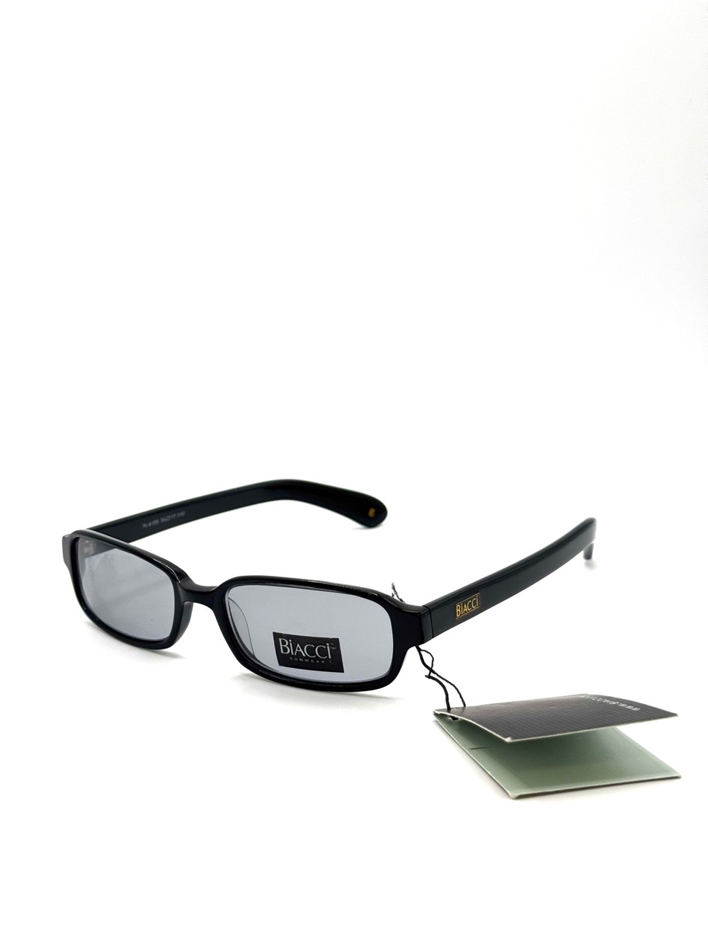 Men’s Black Rectangular Sunglasses